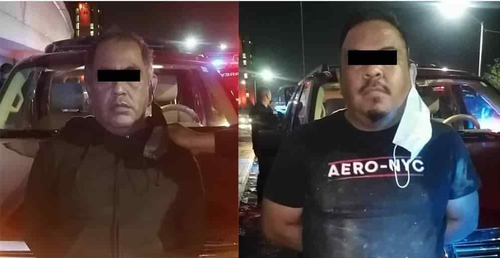 Detienen a 2 por robar acumulador en Av. Constitución