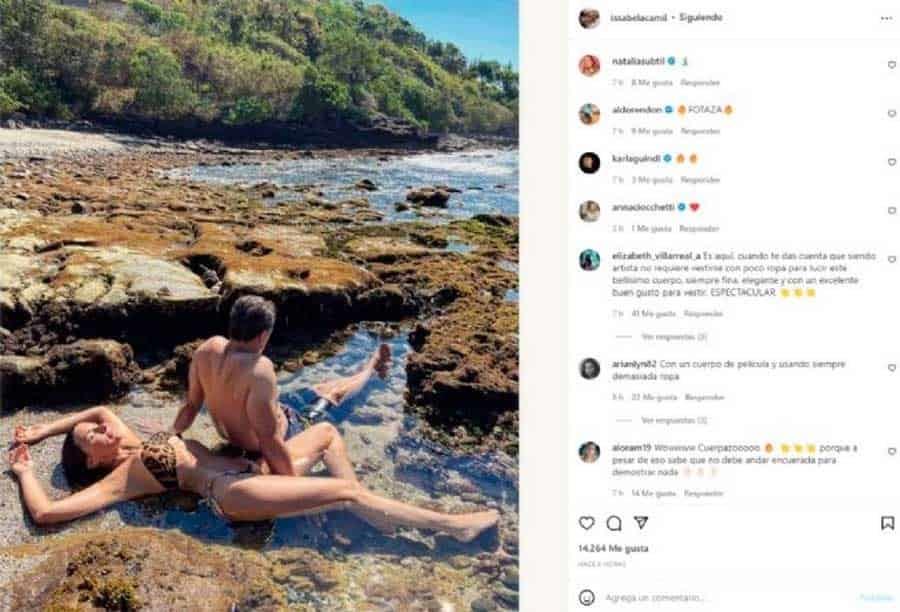 Issabela Camil impacta al mostrar sus curvas en bikini