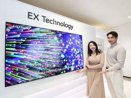 LG anuncia tecnología OLED EX