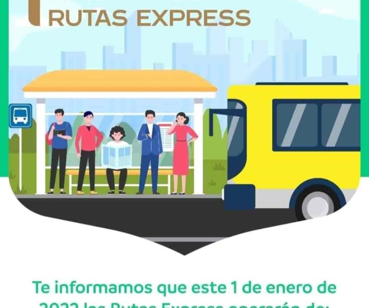 Recortarán horarios Ecovía y Ruta Express por Año Nuevo