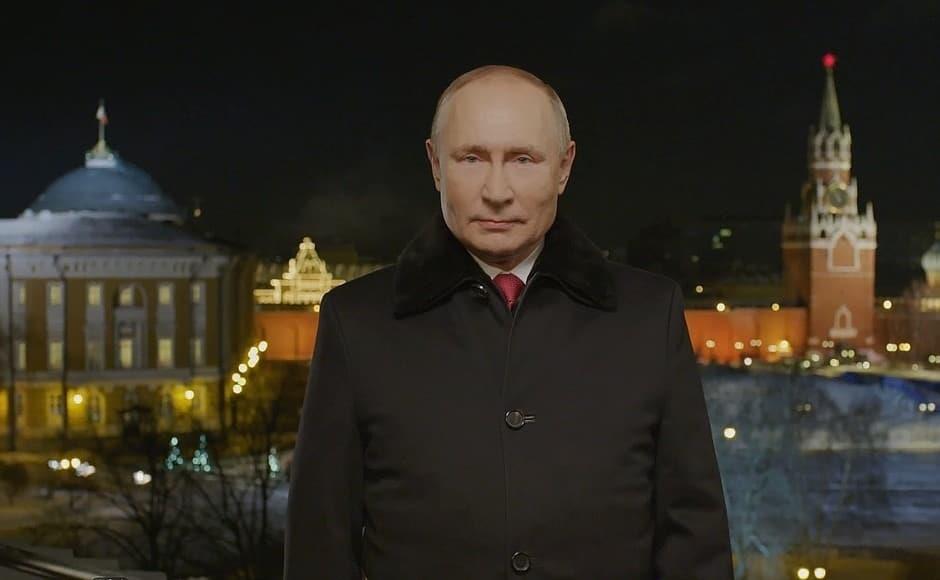 Putin felicita al pueblo ruso por la llegada del 2022