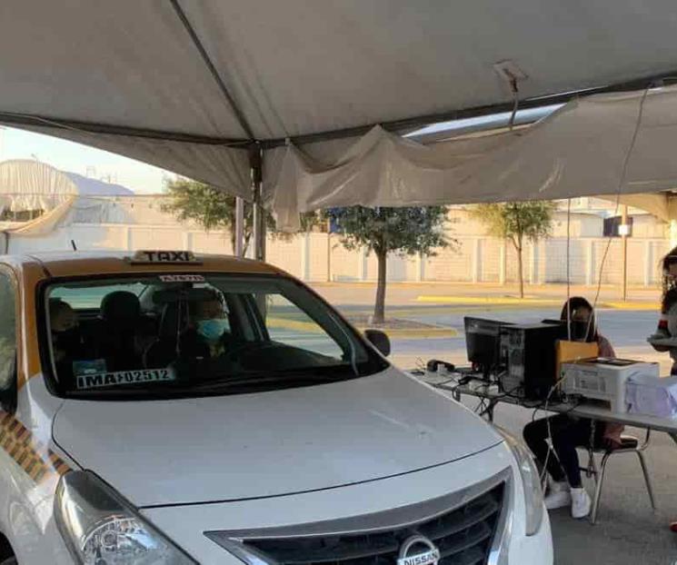 Tienen en Escobedo Drive Thru para pagar las contribuciones