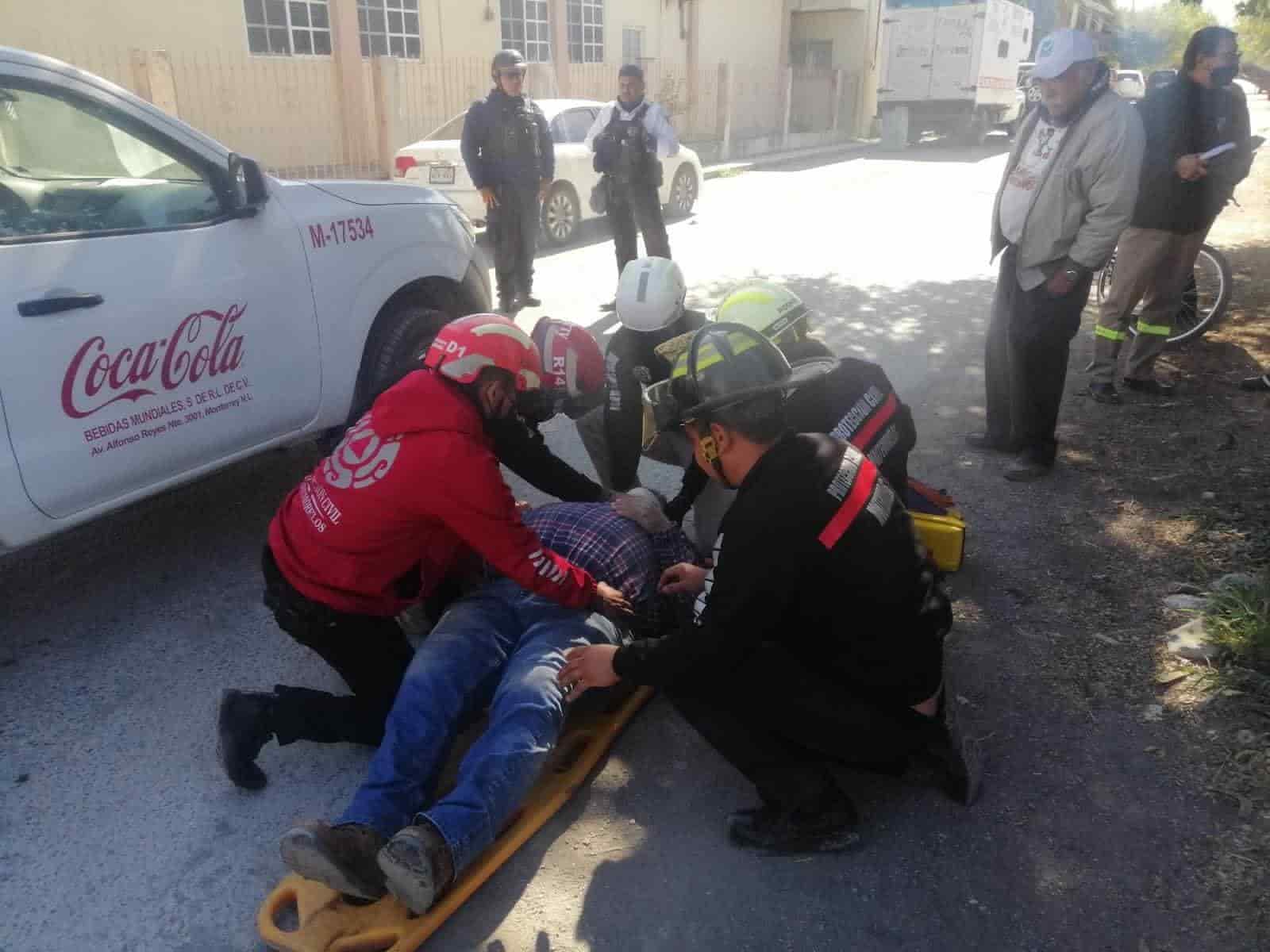 Detienen a supervisor de empresa de refrescos, después de arrollar a un ciclista