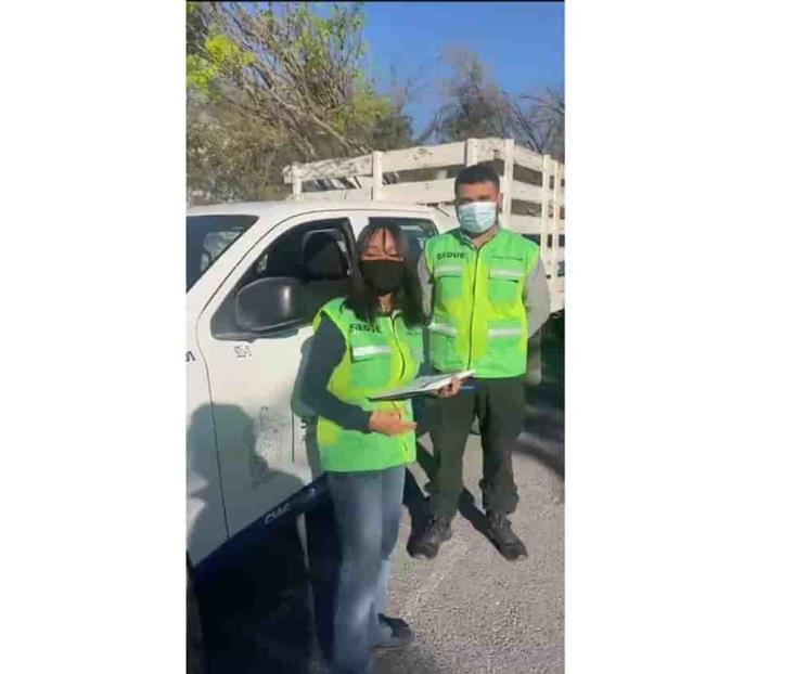 Lanza Nava la “Caravana Verde”
