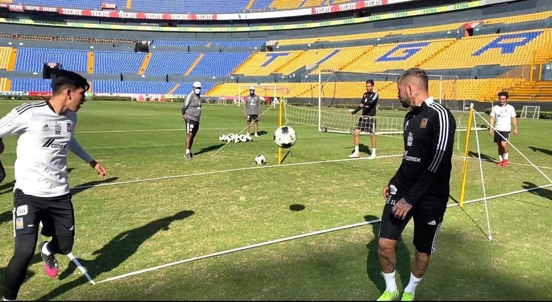 Siguen Tigres preparando duelo con Santos