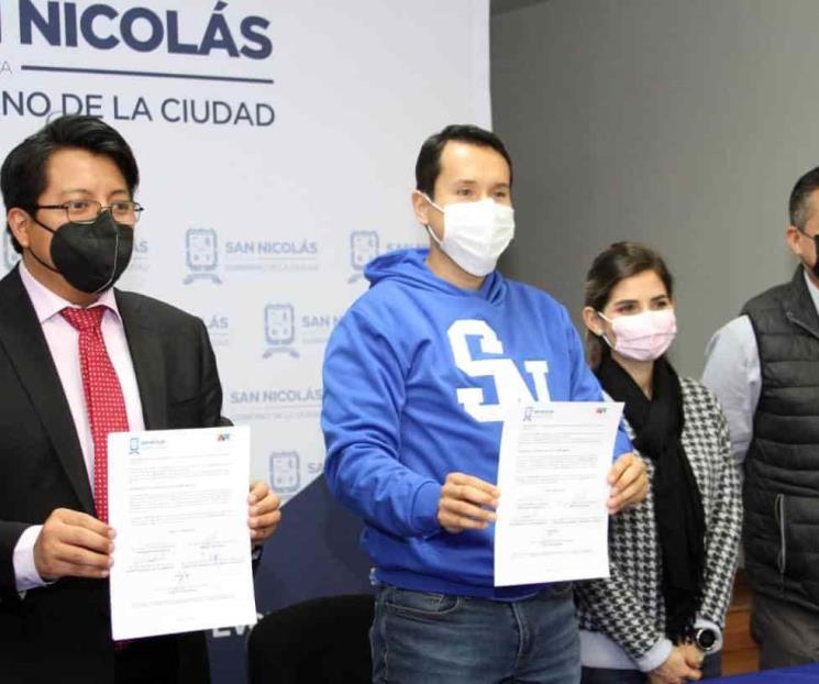 Signa San Nicolás convenio el APF