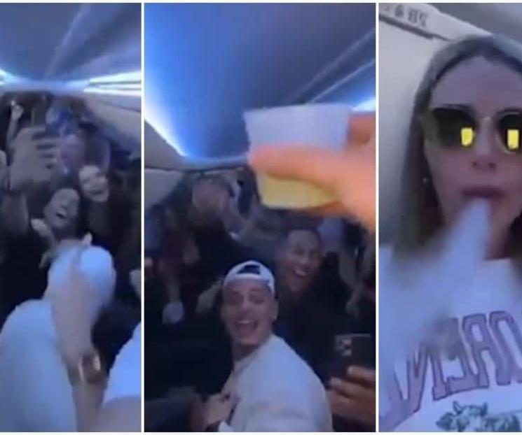 Quedan varados en Cancún pasajeros que organizan fiesta