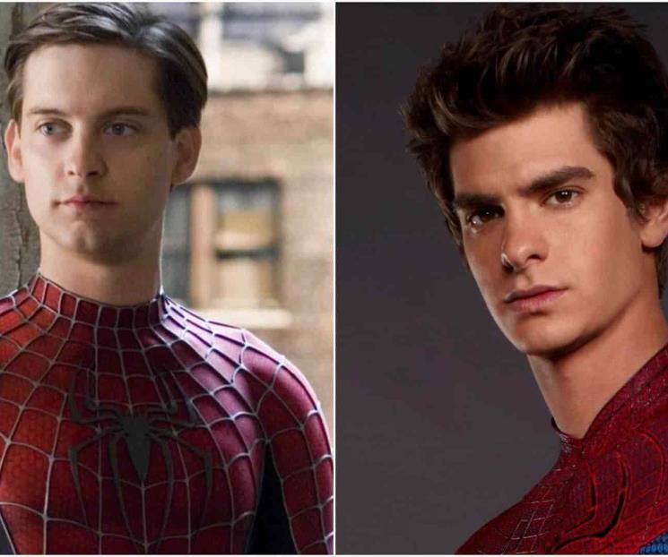 Garfield y Maguire fueron a un cine para ver Spider-Man