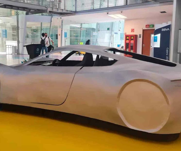 Crean egresados CCM auto eléctrico con tecnología de punta
