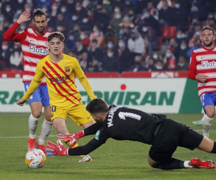Le empata Granada a Barcelona en Liga de España