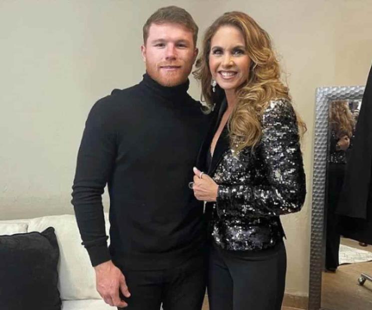Lucero  revela si Mijares se enceló por coqueteos del Canelo