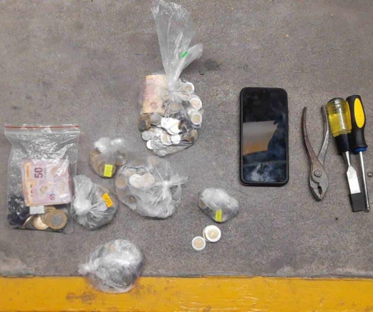 Detienen a ladrón tras robo