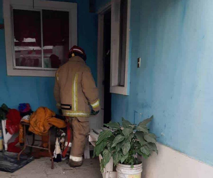 Arde vivienda en Montemorelos