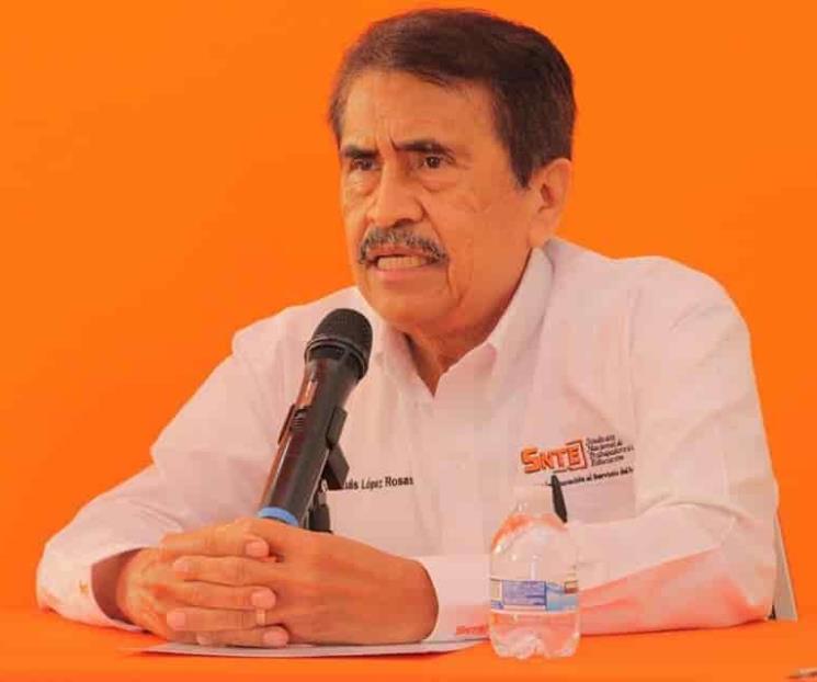 Buscan maestros un regreso a aulas seguro
