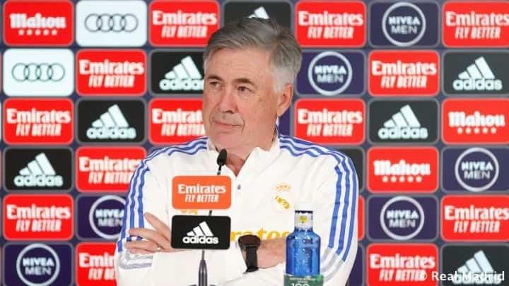 No ve Ancelotti favorito a su Real Madrid sobre Barcelona