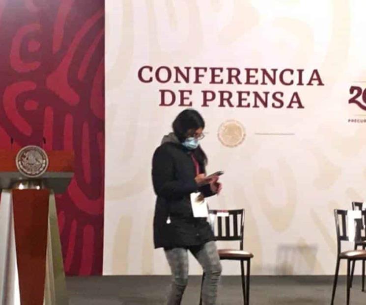 Tras positivo de AMLO, Ayudantía se pone cubrebocas