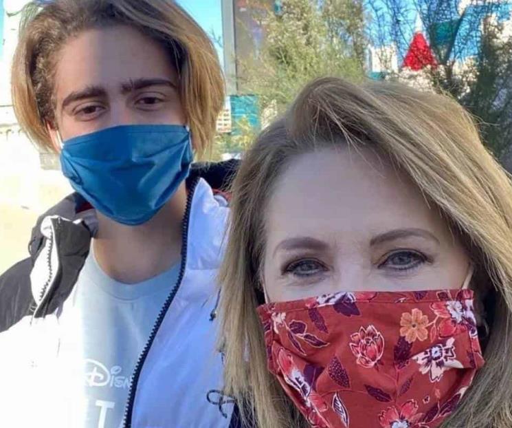 Erika Buenfil y su hijo Nicolás dan positivo a Covid-19