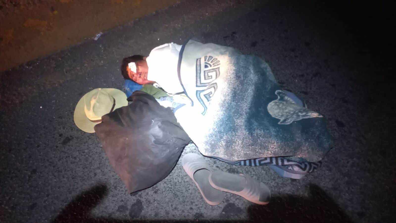 Con diversas lesiones en el cuerpo resultó una mujer tras ser atropellada