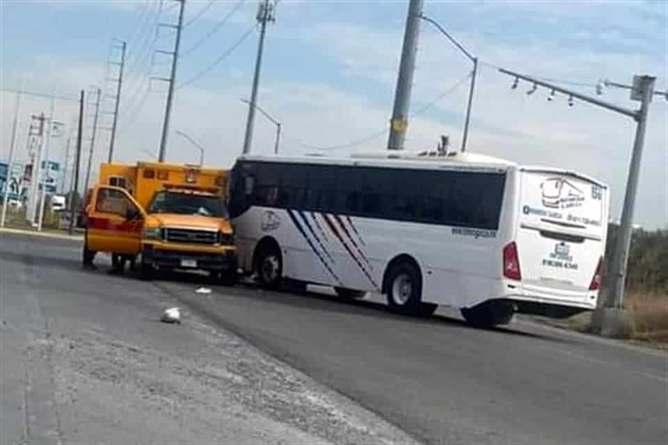 Dos personas lesionadas fue el saldo que dejó un choque