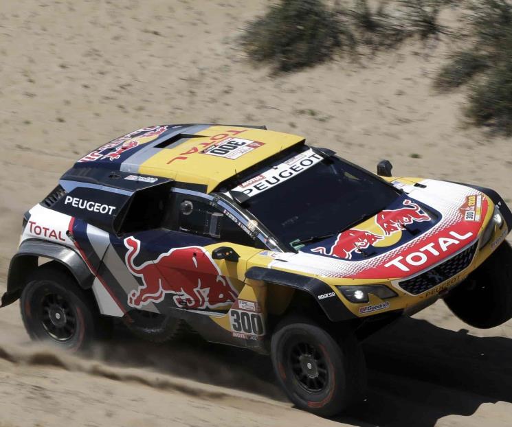 Gana Peterhansel 10ma etapa; lidera Nasser el Dakar