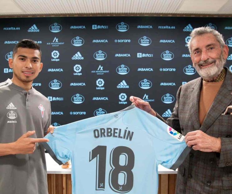 Presenta el Celta de Vigo a Orbelin Pineda