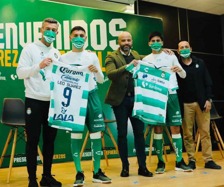 Presenta Santos a sus refuerzos para el CL22