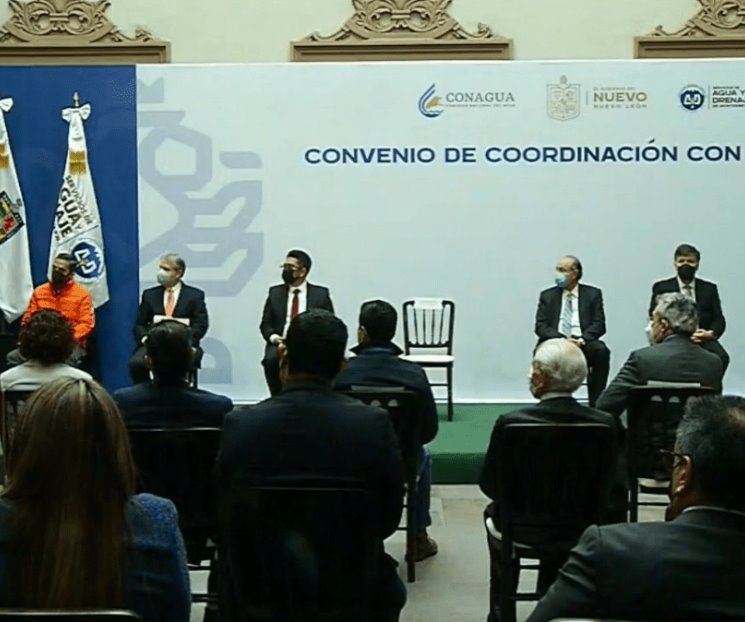 Firman NL y Conagua convenio