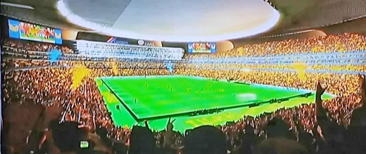 Estadio con visión futurista