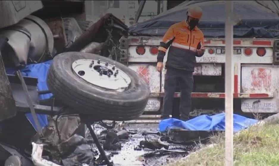Identifican a fallecidos en choque