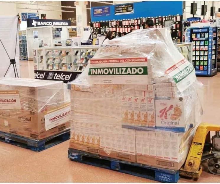 Inmovilizan 380 mil cajas de cereales Kelloggs