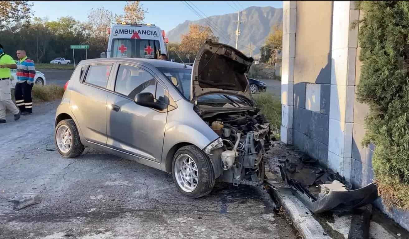 Dos accidentes se registraron en un tramo de la carretera Nacional