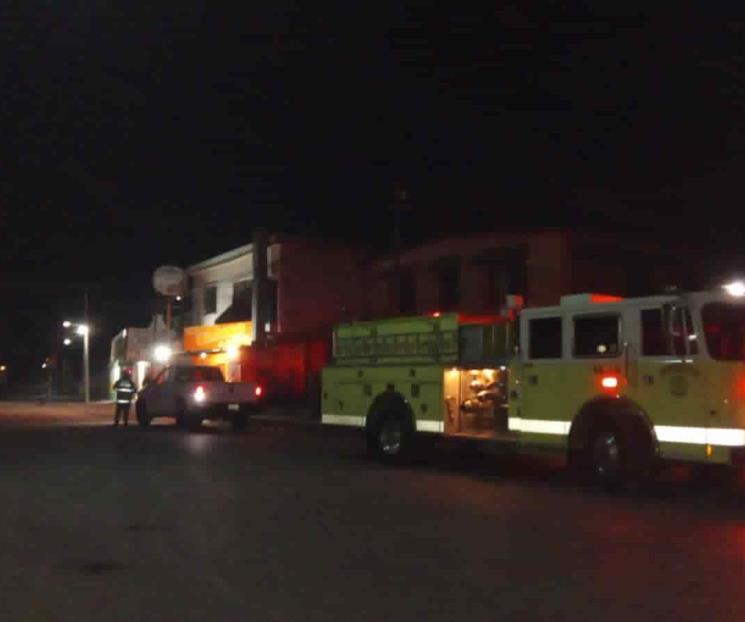 Se incendia restaurante en General Terán