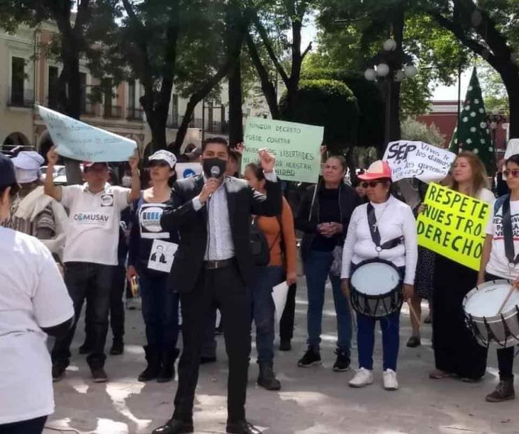 Protestan contra certificado covid
