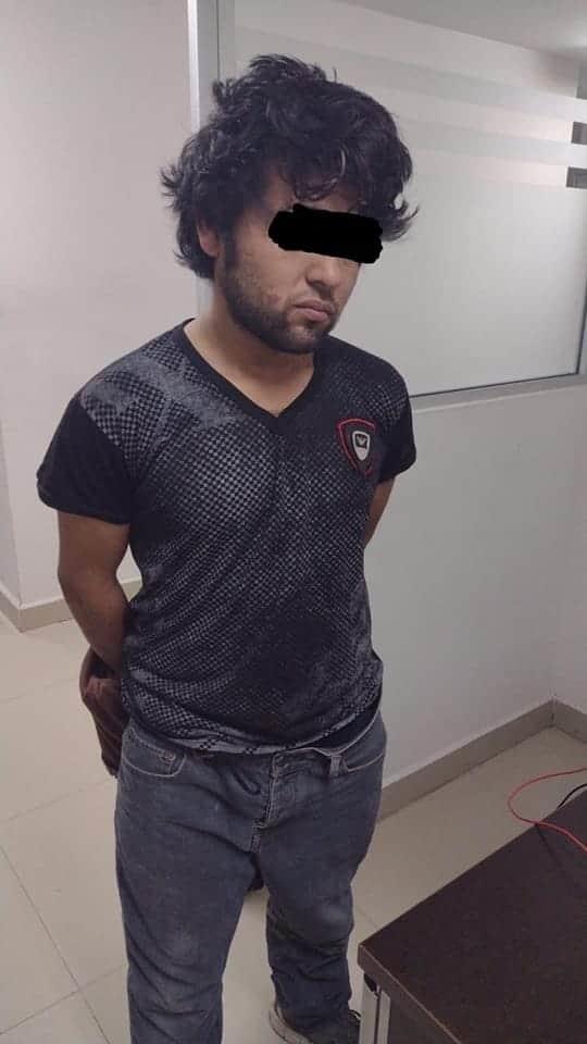 Cae asaltante de tienda
