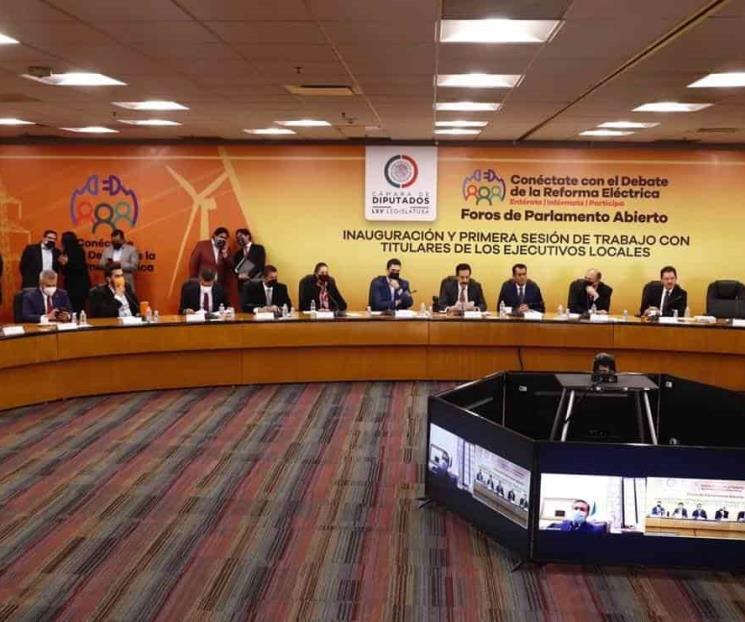 Inicia parlamento abierto de la reforma eléctrica de AMLO