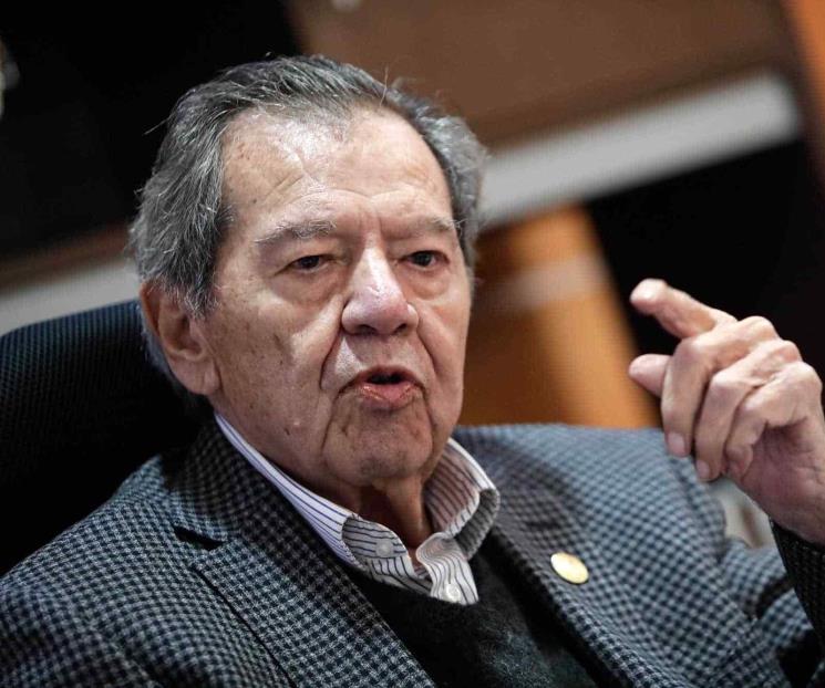 Destaca Muñoz Ledo liderazgo de AMLO Destaca Muñoz Ledo liderazgo de AMLO