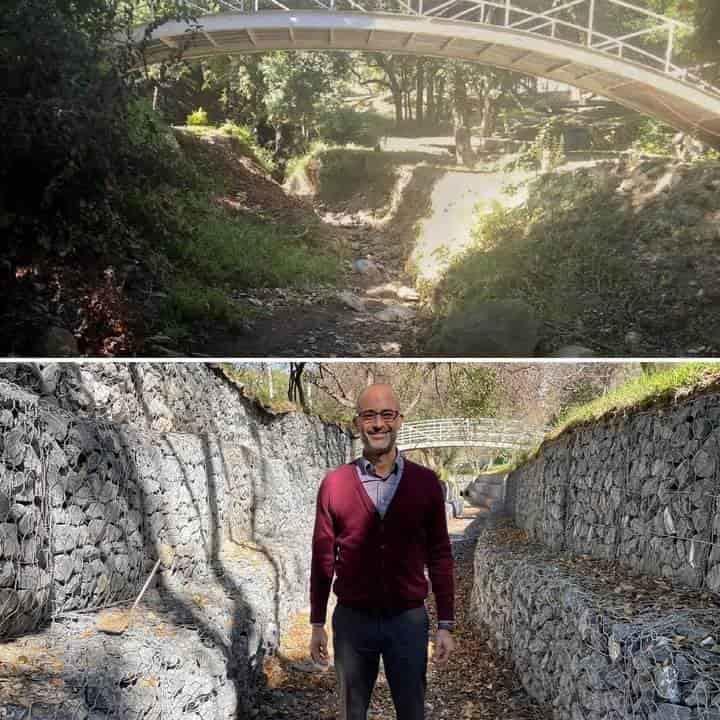 Construye SP canal pluvial en el Parque “La Cañada”