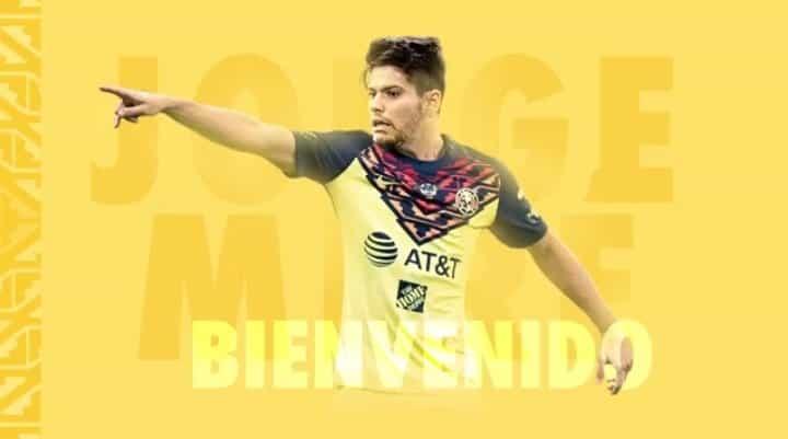 Confirma el América fichaje de Jorge Mere