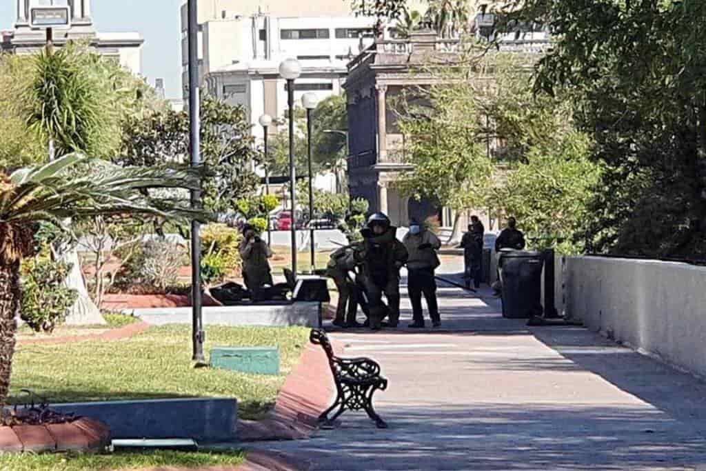 Reportaron la presencia de un presunto artefacto explosivo