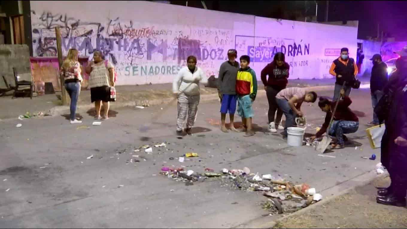 Intentan ubicar a un automovilista que embistió un puesto de lotería