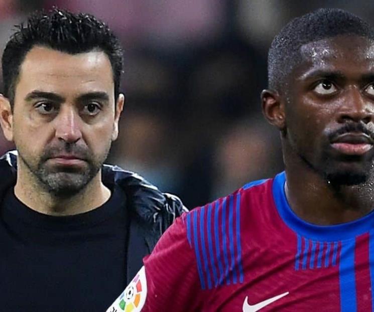 Se acaba paciencia de Xavi Hernández con Dembelé