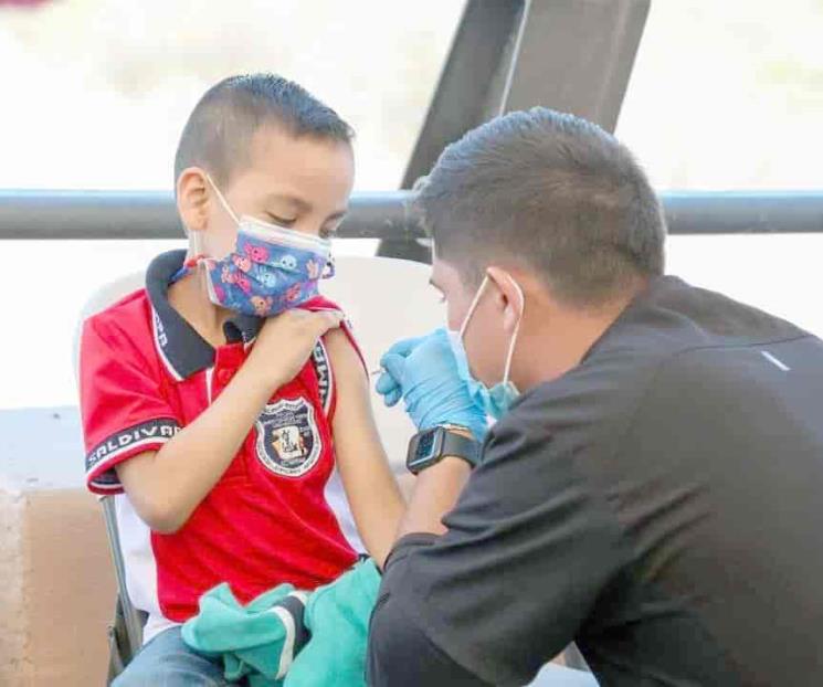 Registran a más de 100 mil niños para vacunación
