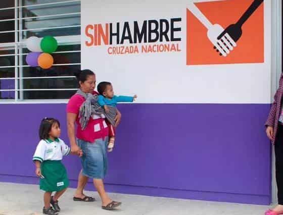 AMLO abroga la Cruzada Nacional contra el Hambre