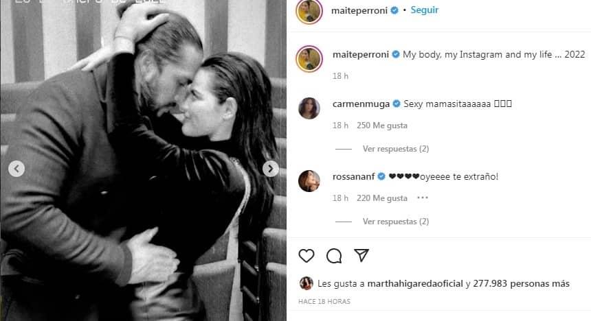 Perroni enciende Instagram con foto junto a Andrés Tovar