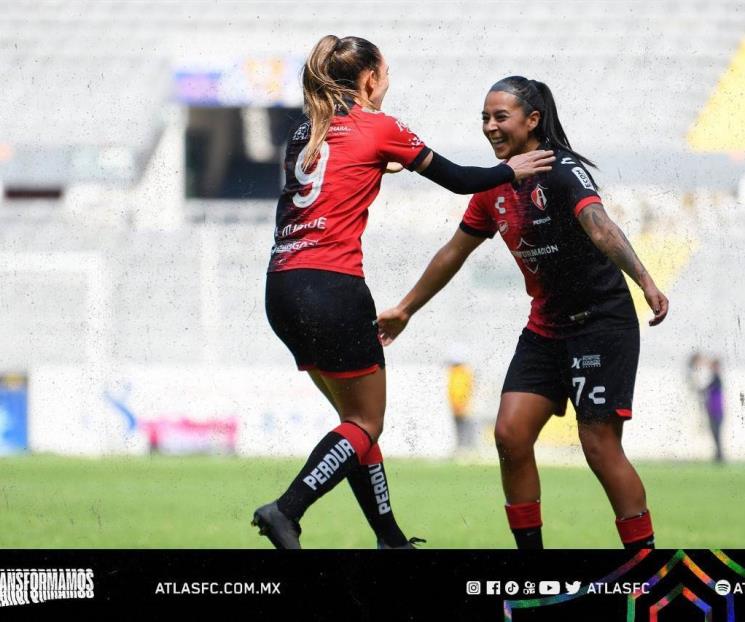 Vence Atlas a Santos y toman liderato en Liga MX Femenil Vence Atlas a Santos y toman liderato en Liga MX Femenil