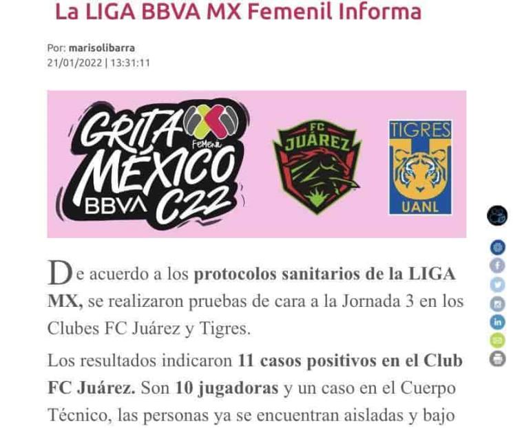 Se aplaza el Bravas vs Tigres por Covid-19