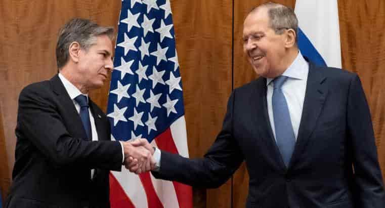 Dice Blinken que diálogo con Lavrov fue franco”