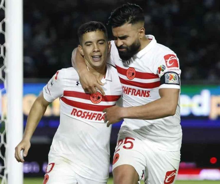 Remonta Toluca y vence 2-1 al Mazatlán