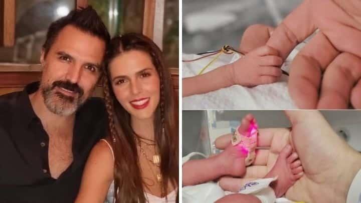 Nacen los mellizos de Claudia Álvarez y Billy Rovzar