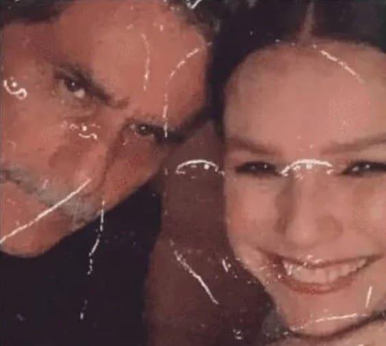 Foto de Humberto Zurita con Kika Edgar alborota las redes